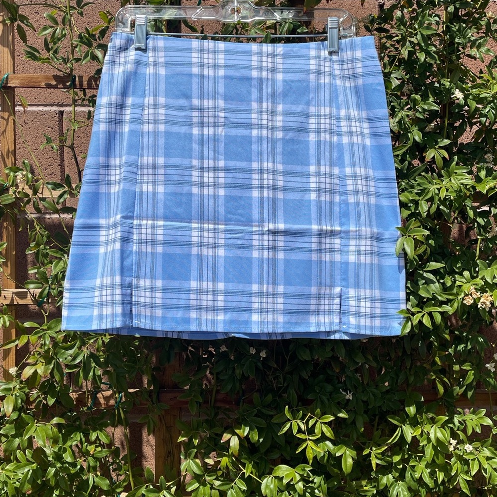 Plaid Mini Skirt 🦋